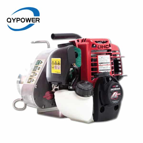 portable gas powered winches