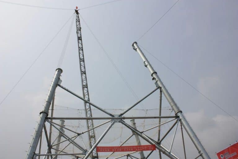 Ensuring Safe and Efficient Power Line Transmission with High-Quality Tower Gin Poles